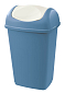 Odpadkový koš GRACE 50L modrá/krémová
