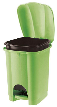 Odpadkový koš 6L Carolina zelená