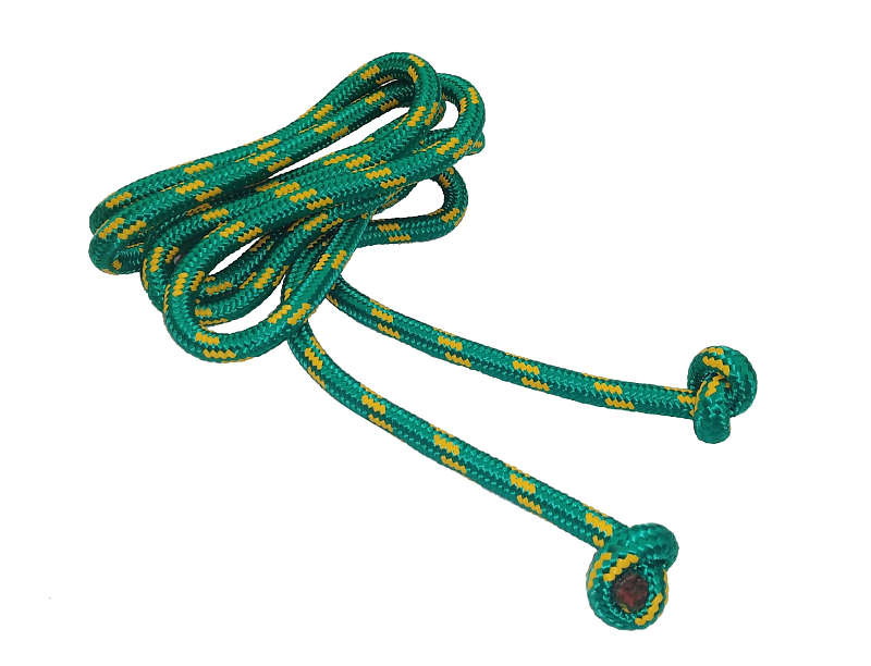 Gymnastické švihadlo PES 2,8 m SEDCO mix barev - zelená