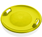 Sáňkovací talíř disk SUPER STAR - žlutá