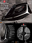 BERLINGERHAUS Žehlička napařovací 2200 Shiny Black Collection BH-9412