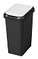 Odpadkový koš Touch &amp; Lift 9L bílá/černá