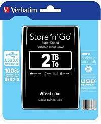 VERBATIM Store'n'Go 2TB Black (53177) - 2.jakost