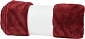 HOMESTYLING Deka flanel 130 x 160 cm burgundy červená KO-AAE332050