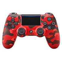 Sony PS4 DS Controller V2 Red Camouflage