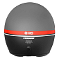 Moto prilba Cassida Oxygen Jawa OHC šedá matná/červená/čierna/biela