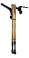 Trekové hole Sedco NORDIC WALKING ALU7075 černé vel. 65-140 cm - černá