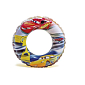 Kruh plavecký INTEX CARS 51 cm - červená