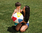 Nafukovací plážový míč Intex 59020 51cm - vícebarevná