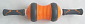 Posilovací a masážní váleček Sedco 717TR oranžovo/šedý - oranžová