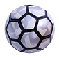Fotbalové míče Sedco Premiere League 5 SET 6ks + nylonová síť - bílá