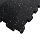 Zátěžová EPDM  fitness podlaha - flooring mats Sedco 100x100x2,0 cm - černá