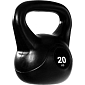 Činka KETTLEBELL PLAST 20 KG černo-bílá