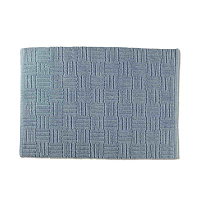 KELA Koupelnová předložka Leana 65x55 cm bavlna modrá KL-23500