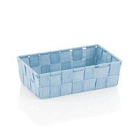 KELA Košík Alvaro plast ledová modrá 23x15 cm KL-24356