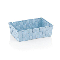 KELA Košík Alvaro plast ledová modrá 30x21 cm KL-24357