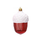 Maxi 153 dílná sada vánočních ozdob červeno-bílá