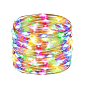 LED řetěz Nano - 10m, 100LED, 3xAA, multicolor
