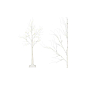 LED stromček Breza - 210cm, 144LED, IP44, teplá biela
