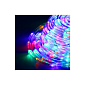 LED svetelná hadica - 30m, 720LED, 8 funkcií, IP44, multicolor