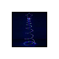 LED Vianočný stromček - 135cm, 192LED, IP44, multicolor