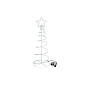 LED Vánoční stromek - 135cm, 192LED, IP44, studená bílá
