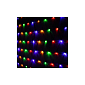 LED světelná síť - 2x2,6m, 160LED, 8-funkcí, IP44, multicolor