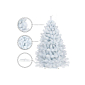 Vianočný stromček Jedľa biela 150 cm
