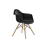 Designová židle SPRINGOS ARIANA černá