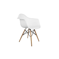 Designová židle SPRINGOS ARIANA bílá