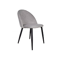 Designová židle SPRINGOS ASTON světle šedá