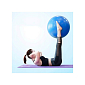 Gymnastická lopta 85 cm SPRINGOS FIT modrý