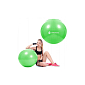 Gymnastická lopta 65 cm + pumpička SPRINGOS DYNAMIC zelená