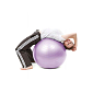 Gymnastický míč 65 cm + pumpička SPRINGOS DYNAMIC fialový