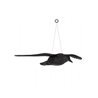 Plašič ptáků a holubů - Havran letící 57 cm, černý SPRINGOS GA0128