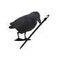 Plašič ptáků a holubů - Havran sedící 39 cm, černý SPRINGOS GA0129