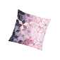 Povlak na polštář 40x40 cm Cube růžovo-fialový