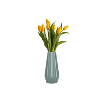 Váza na květiny 21 cm mátová SPRINGOS CASA