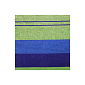 Závěsné houpací křeslo 130x100 cm, modro-zelené SPRINGOS BELLA