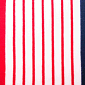 Pikniková deka 200x160 cm, červená SPRINGOS BEACH