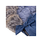 Zimní fusak s kožíškem 4v1 SPRINGOS MUMI modrý