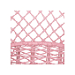 Houpací křeslo s polštářem 80 cm, růžové SPRINGOS NATALI