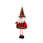 Santa Claus s dlouhýma nohama 40 cm