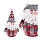 Santa Claus ve svetru 27 cm