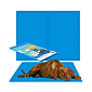 Chladiaca podložka pre psa 40x30 cm, modrá SPRINGOS CHILL