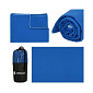 Rychleschnoucí ručník 150x75 cm, modrý SPRINGOS MENORCA