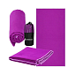 Rychleschnoucí ručník 150x75 cm, fialový SPRINGOS MENORCA