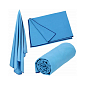 Rychleschnoucí ručník 180x90 cm, modrý SPRINGOS MENORCA