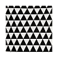 Úložný kôš 55L, čierno-biela šachovnica SPRINGOS HA0124