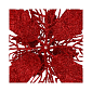 Vianočná hviezda s tŕňom 14x16 cm, červená